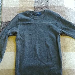 Boys Size 7 polo thermal top